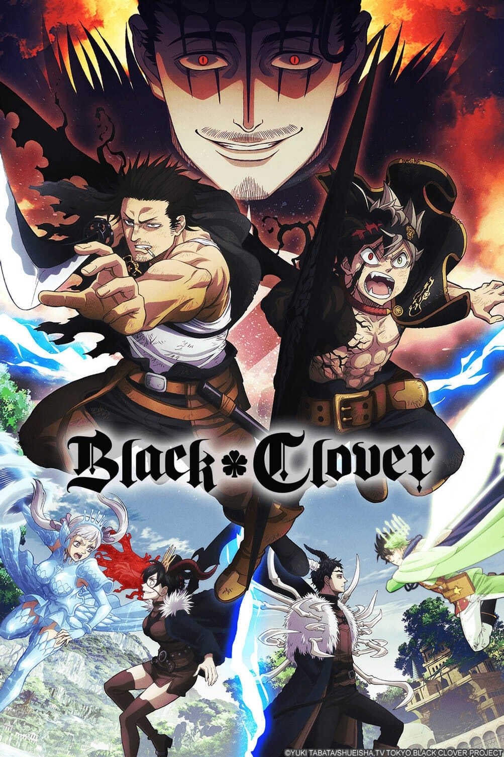 Download Black Clover (2017): Season 01-02 Hindi Dubbed (ORG) Anime Series 1080p 720p & 480p Anime4U