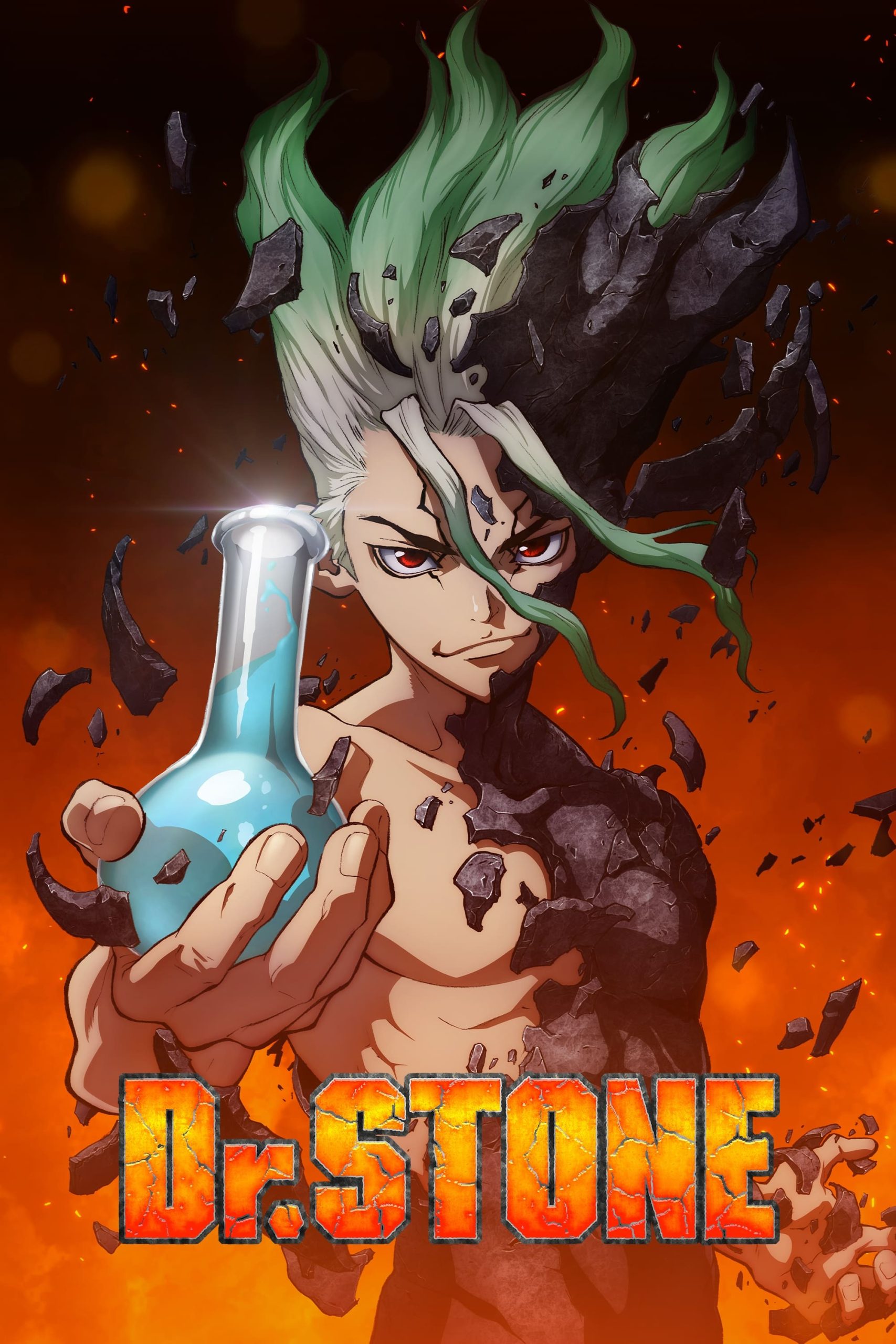 Download Dr. STONE (2019): Season 01-02 Hindi Dubbed (ORG) Anime Series 1080p 720p & 480p Anime4U