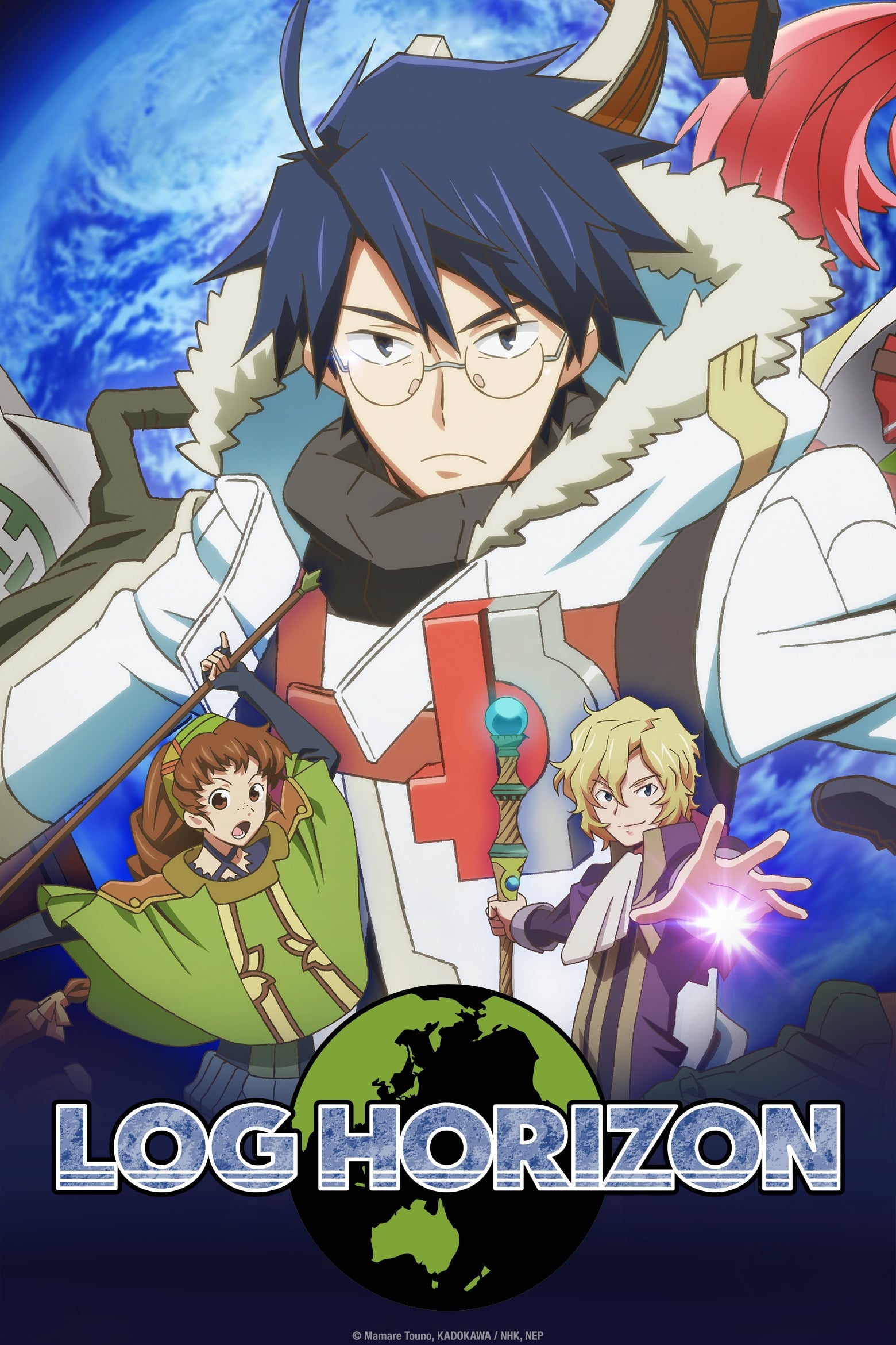 Download Log Horizon (2013): Season 01, 02 Hindi Dubbed (ORG) Anime Series 1080p 720p & 480p Anime4U