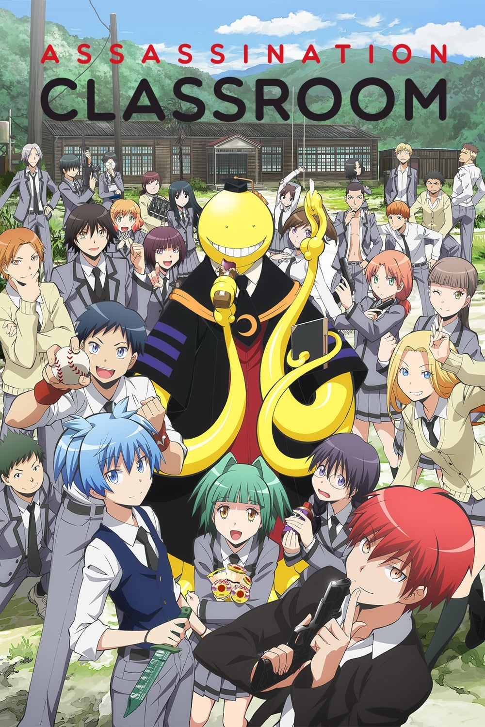 Download Assassination Classroom (2015): Season 01 Hindi Dubbed (ORG) Anime Series 1080p 720p & 480p