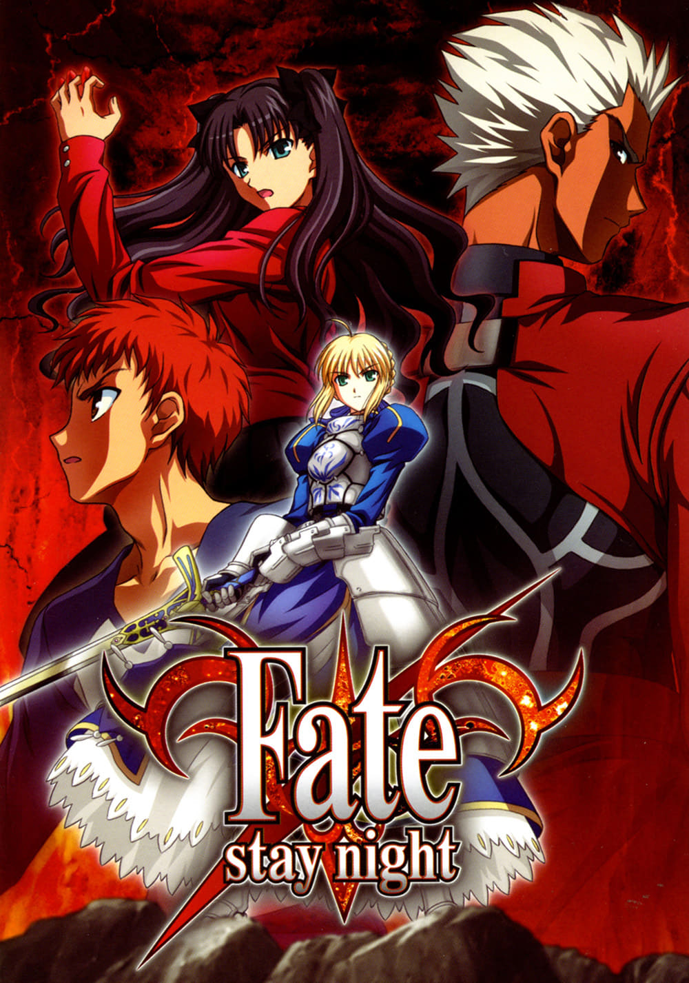 Fate/stay night: Season 01 (2006) Dual Audio {English-Japanese} Complete Anime Series 1080p 720p & 480p