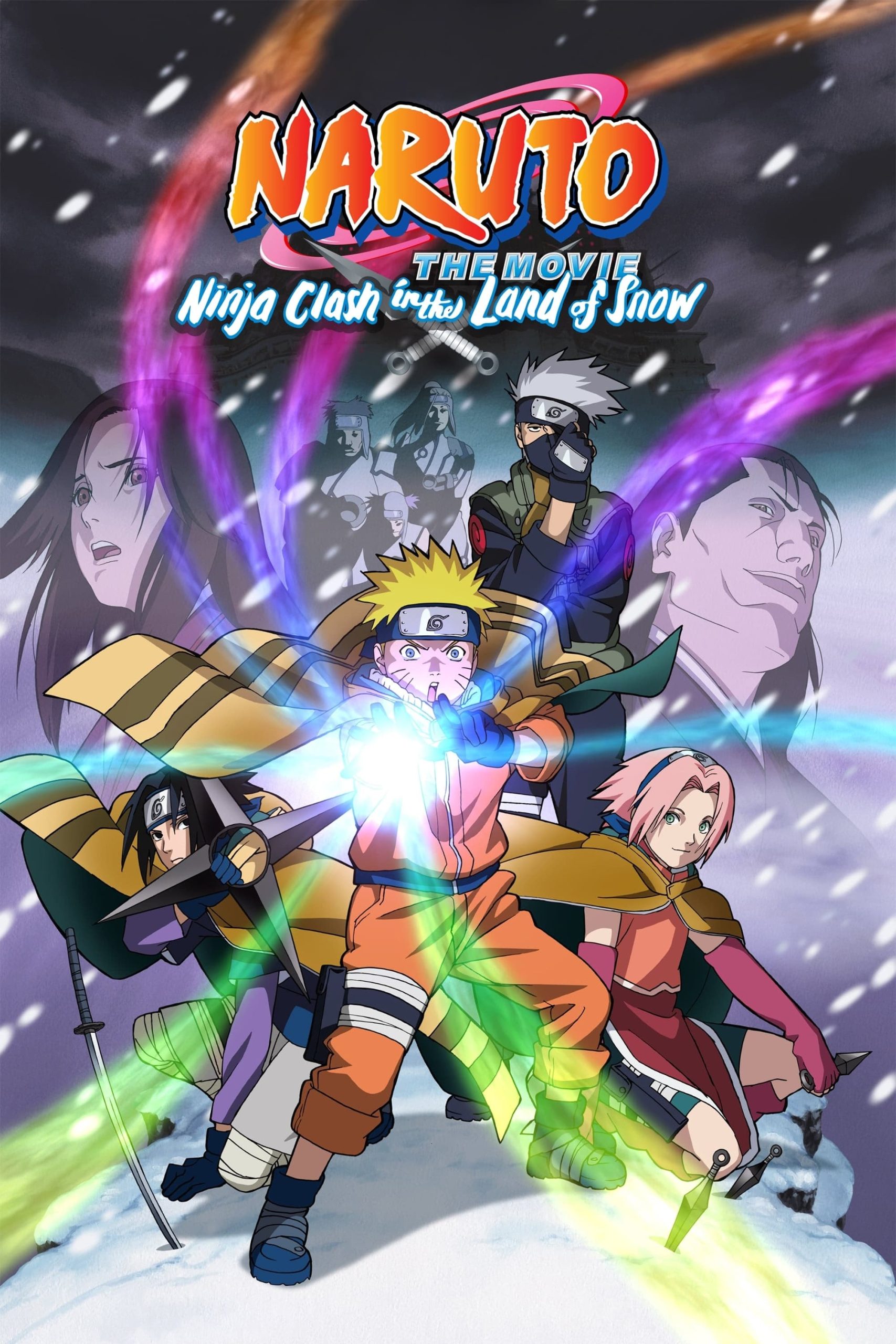 Download Naruto the Movie 01: Ninja Clash in the Land of Snow (2004) English Dubbed Anime Movie 1080p 720p & 480p | Anime4U