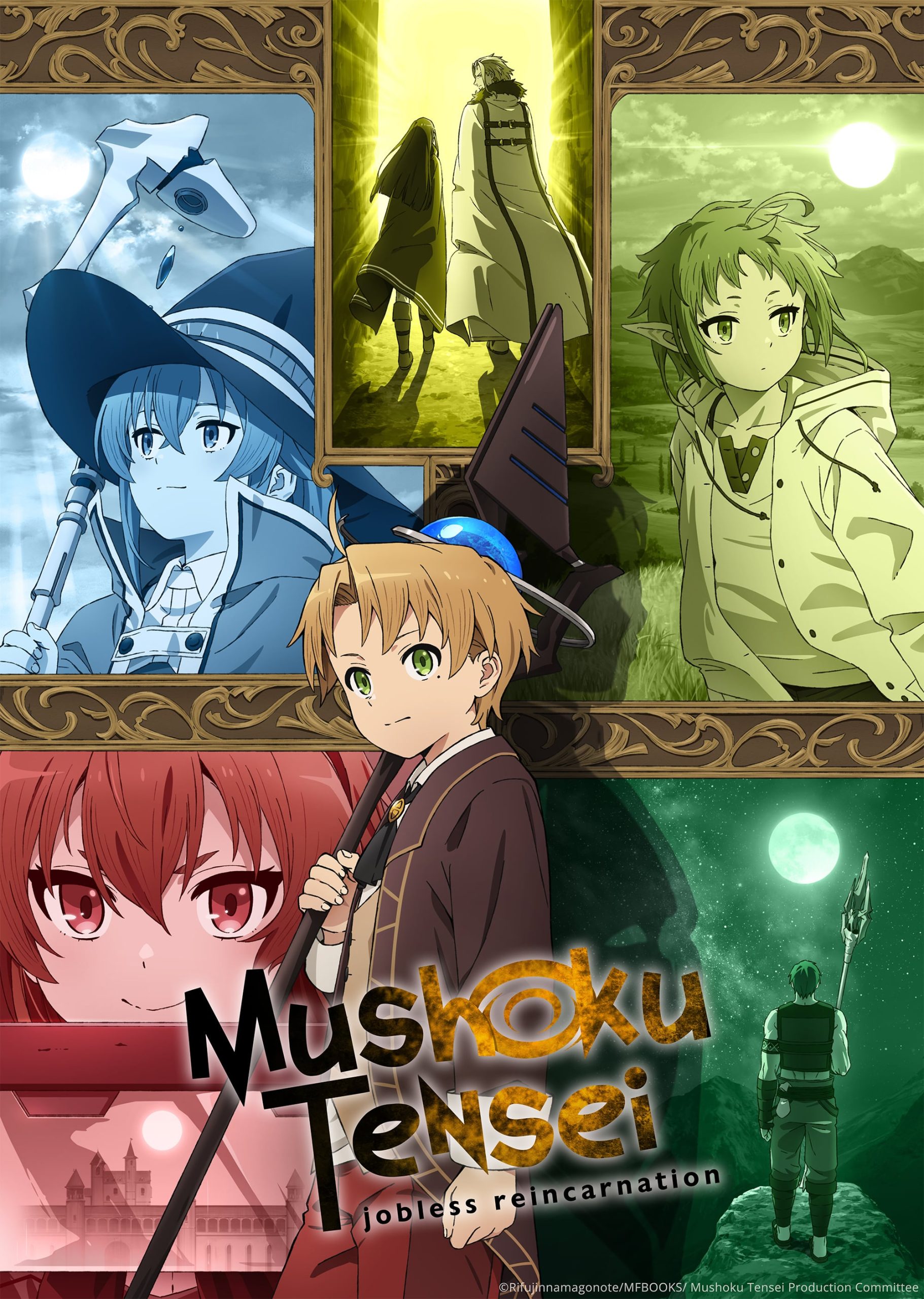 Download Mushoku Tensei: Jobless Reincarnation (2021-24): Season 01-02 Hindi Dubbed (ORG) Anime Series 1080p 720p & 480p