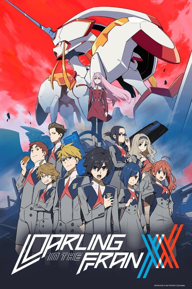 Download DARLING in the FRANXX (2018): Season 01 Hindi Crunchyroll Dubbed (ORG) HD BluRay Comoplete Anime Series 1080p 720p & 480p Anime4U