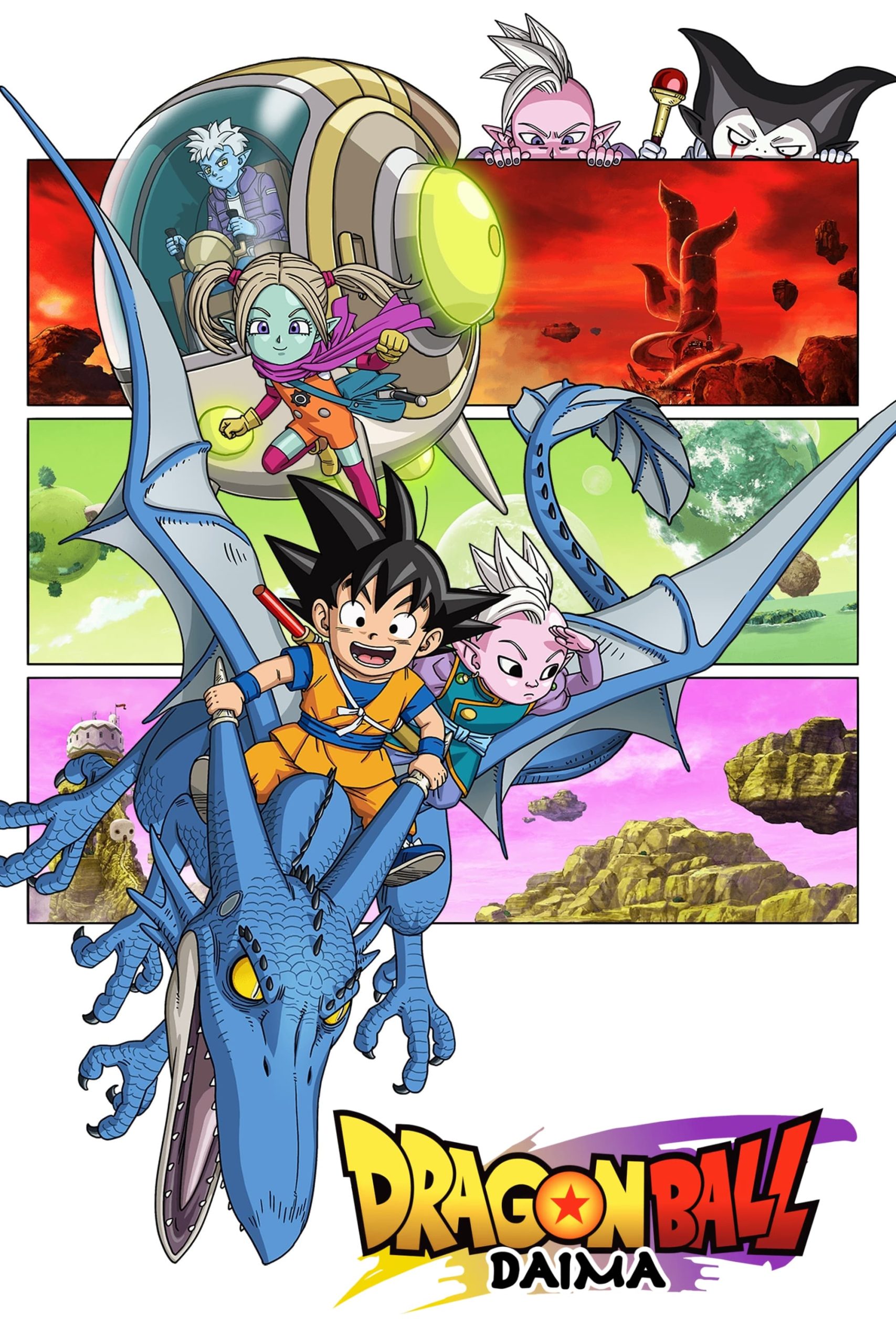 Dragon Ball DAIMA: Season 01 (2024) Hindi Dubbed-Tamil-Telugu ORG. Anime Series 1080p 720p & 480p {S01E08 Added}