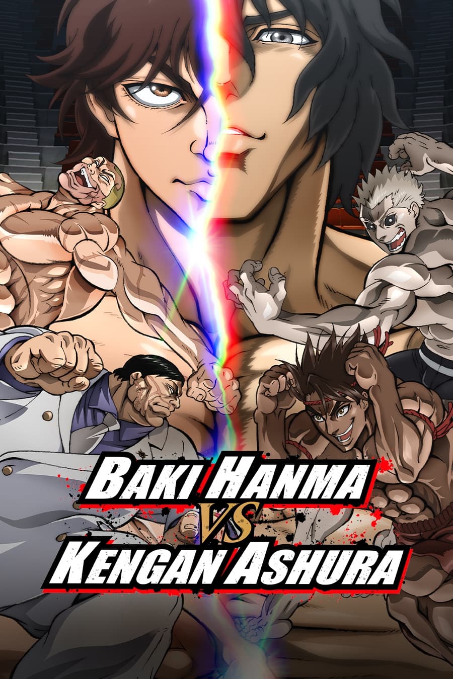 Baki Hanma VS Kengan Ashura (2024) Hindi Dubbed + Multi Audio (Eng. + Jap.) Anime Series 1080p 720p & 480p