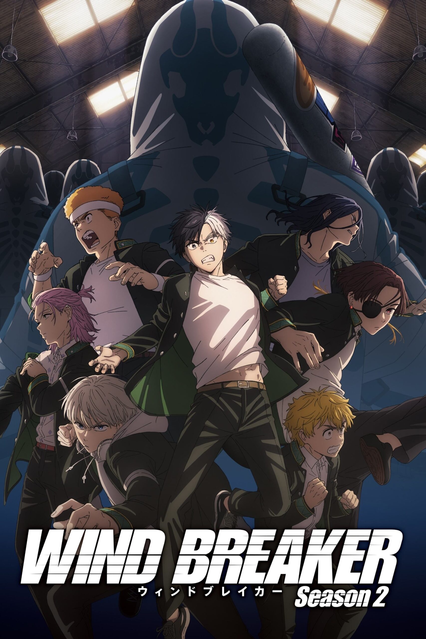 Download WIND BREAKER Season 2 Hindi Dubbed (ORG) + Multi Audio Anime Series {S2E10 Added}