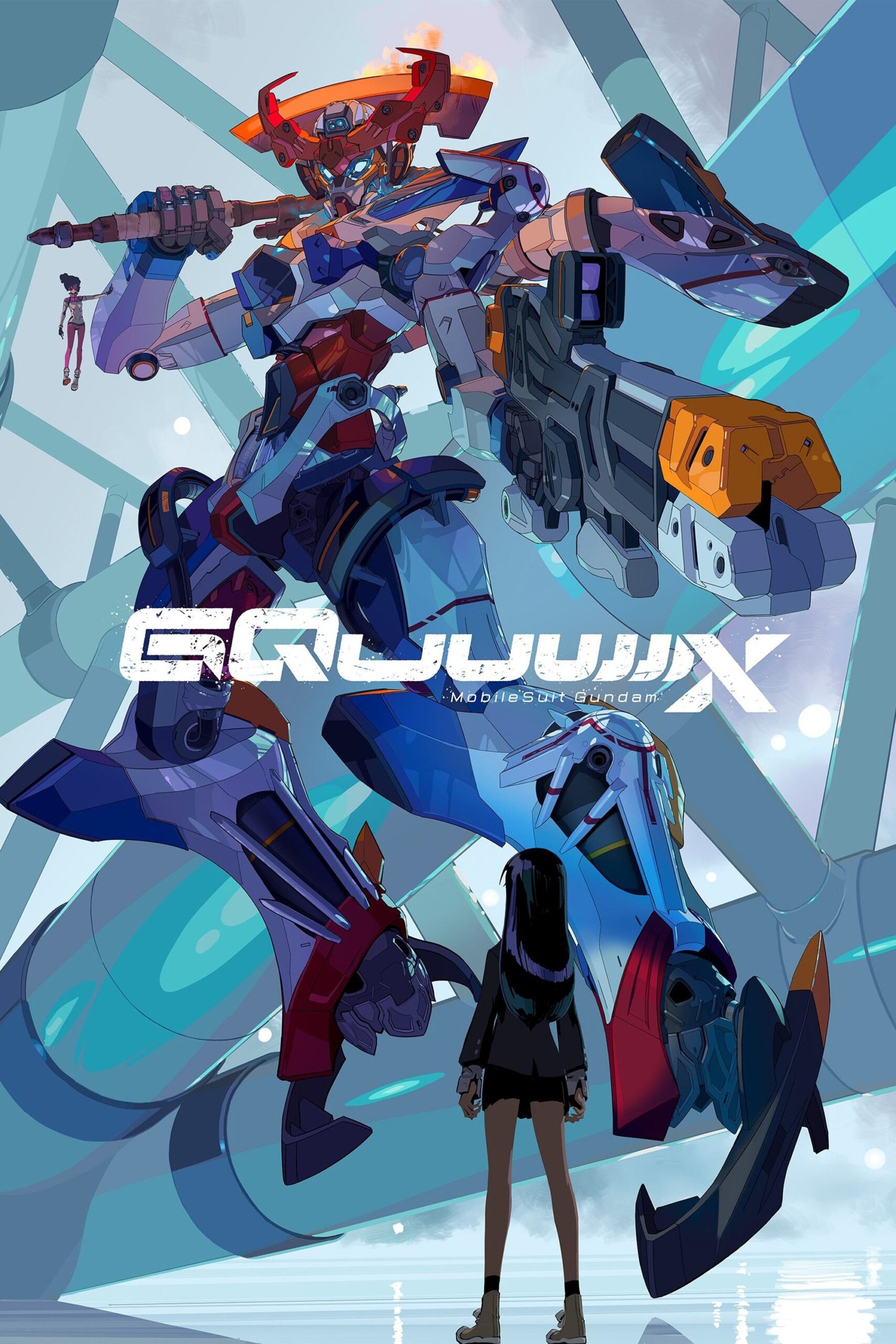 Download Mobile Suit Gundam GQuuuuuuX Season 1 Hindi Dubbed (ORG) + Multi Audio Anime Series {S1E11 Added}