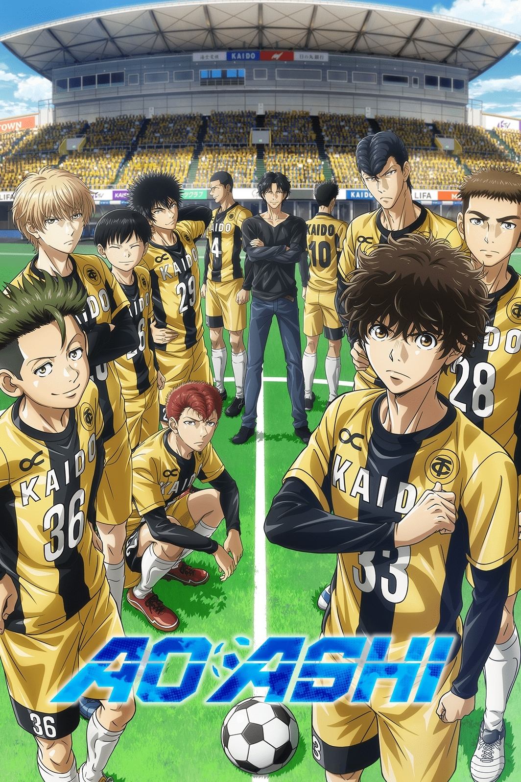 Download Aoashi Season 1 (2022) Hindi Dubbed (ORG) + Multi Audio Complete Anime Series