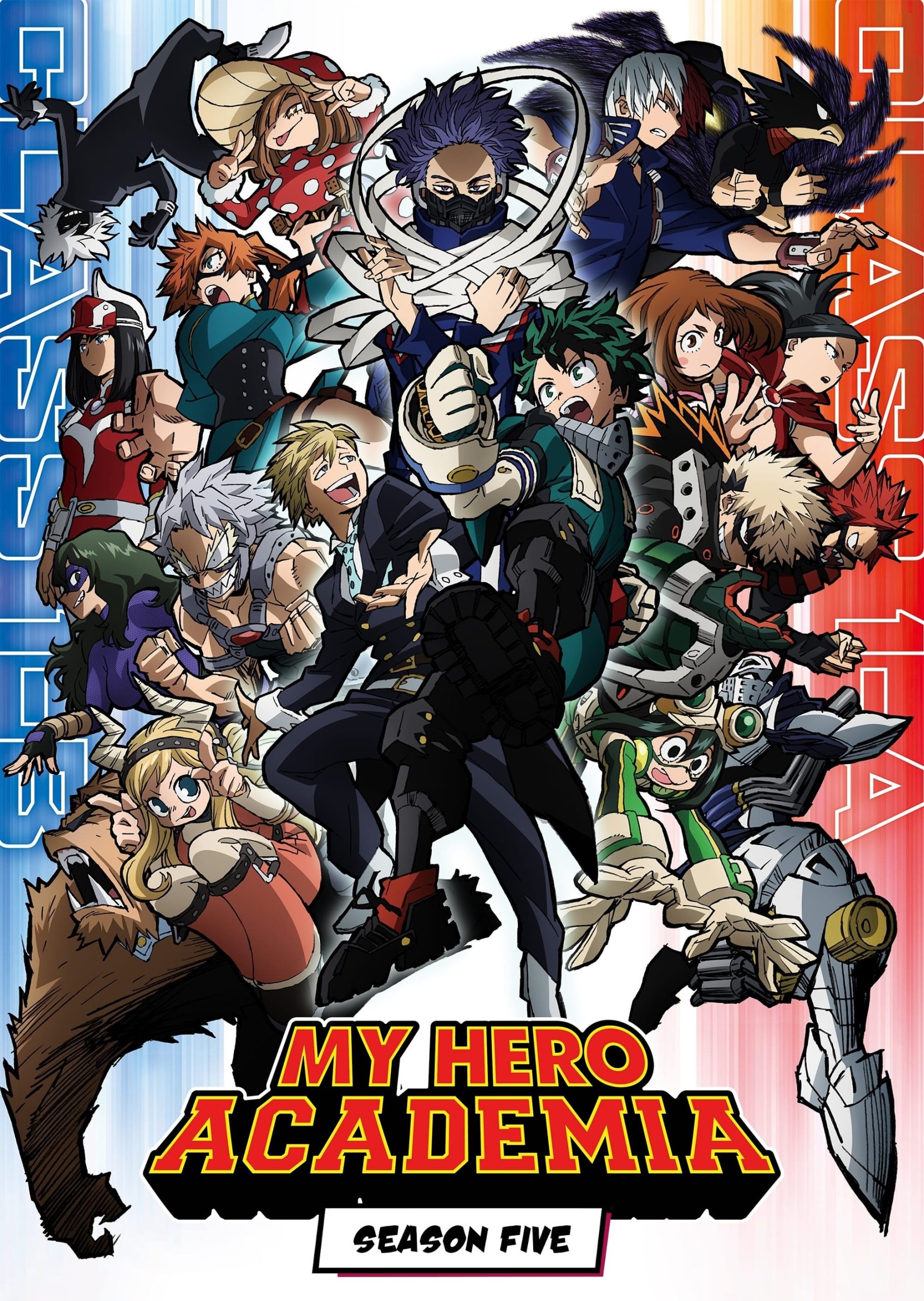 Download My Hero Academia Season 5 Hindi Dubbed (ORG) + Multi Audio Anime Series 1080p 720p & 480p {S1E01 Added}