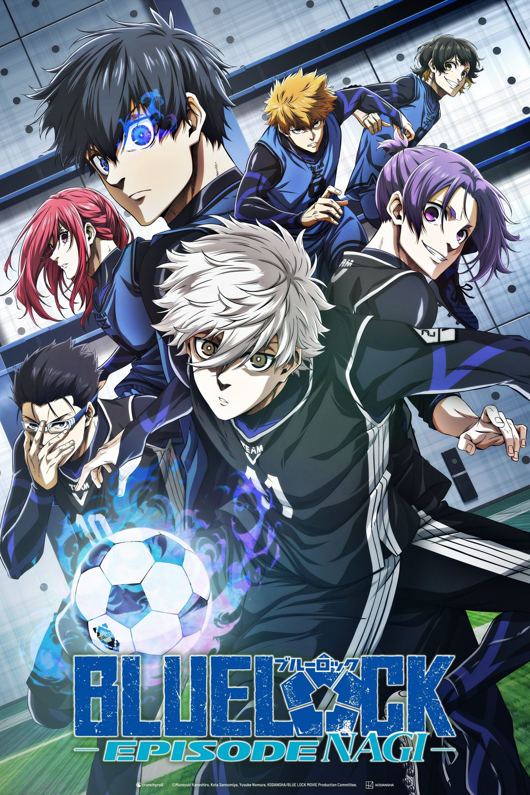 Download BLUE LOCK THE MOVIE -EPISODE NAGI- Hindi Dubbed (ORG) + Multi Audio Anime Series 1080p 720p & 480p {S1E01 Added}